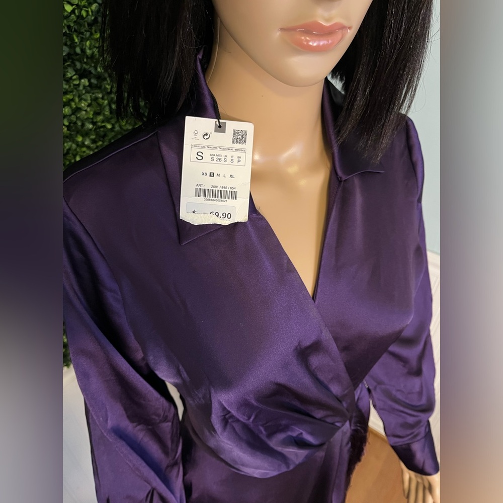 Zara silk dress